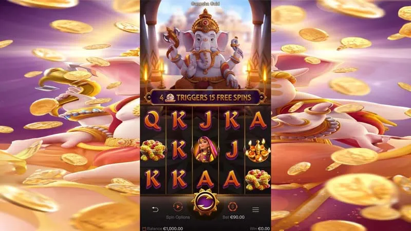 Características principales del slot Ganesha Gold